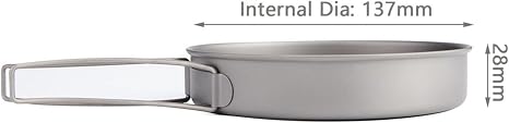Ultralight Titanium Cookware 🍳🌲 | Backpacking Cooking Pot 🏕️