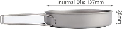 Ultralight Titanium Cookware 🍳🌲 | Backpacking Cooking Pot 🏕️