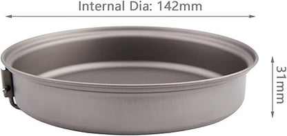 Ultralight Titanium Cookware 🍳🌲 | Backpacking Cooking Pot 🏕️
