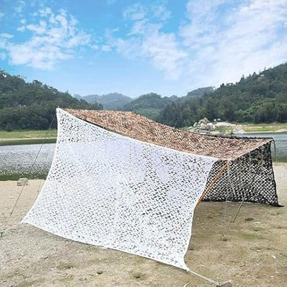 Camouflage Shade Net 🌲 | Tactical Camping Cover Net 🏕️🔥