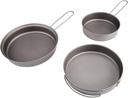 Ultralight Titanium Cookware 🍳🌲 | Backpacking Cooking Pot 🏕️