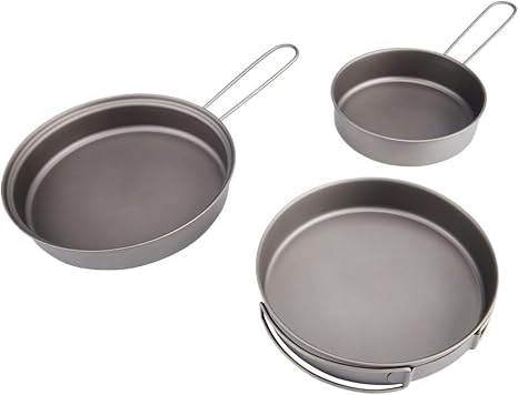 Ultralight Titanium Cookware 🍳🌲 | Backpacking Cooking Pot 🏕️