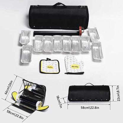 Camping Cookware Set 🍳🏕️ | Large Capacity Outdoor Kitchen Kit 🔥