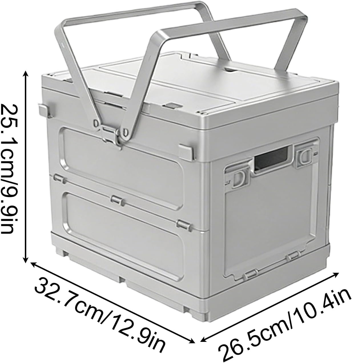 Camping Picnic Basket 🏕️🧺 | Collapsible Storage Tote 🌲🍃