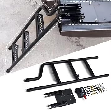 Pickup Tailgate Ladder 🚗🪜 | Heavy-Duty Truck Bed Step 🔧✨