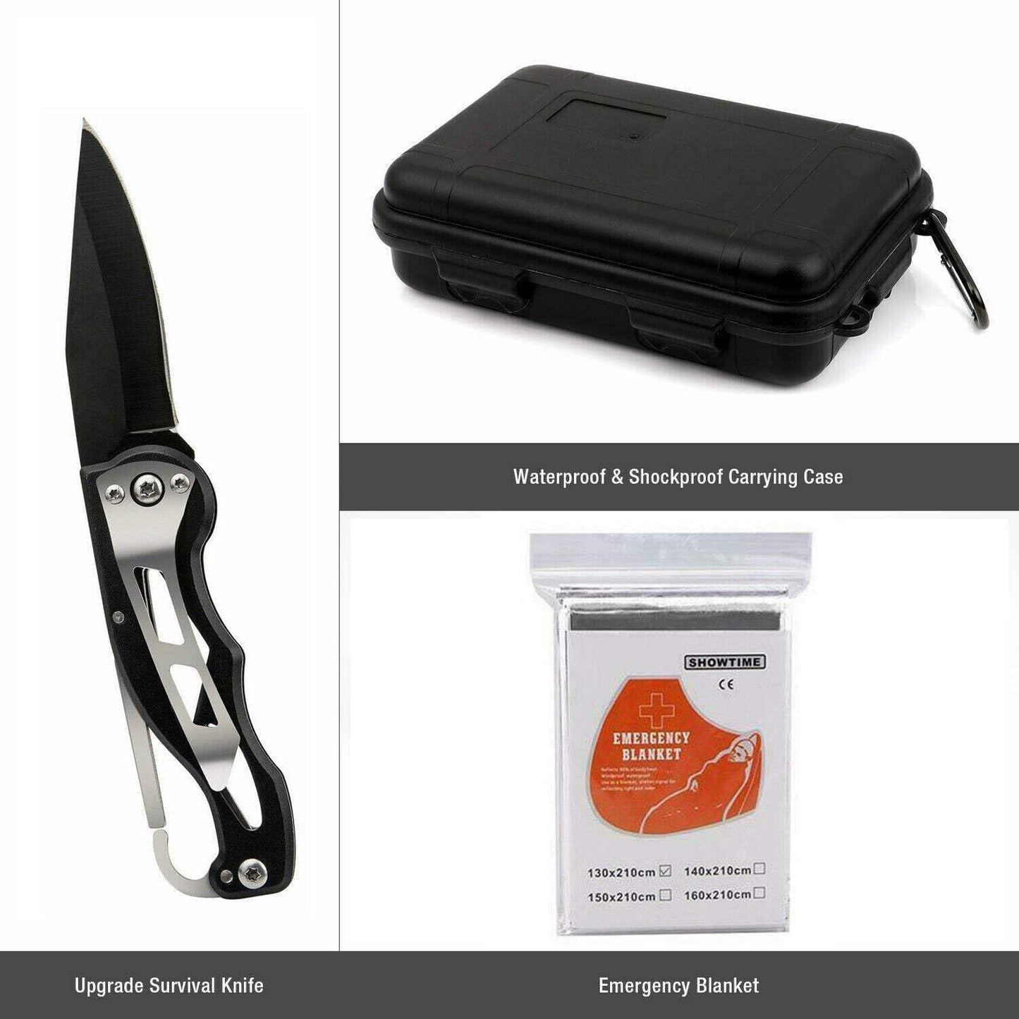 Emergency Survival Kit 🎒🔥 | Tactical Outdoor Gear Set 🧭✨