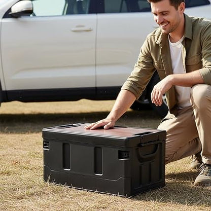 Foldable Car Storage Box 🚙📦 | Portable Trunk Organizer 🧳