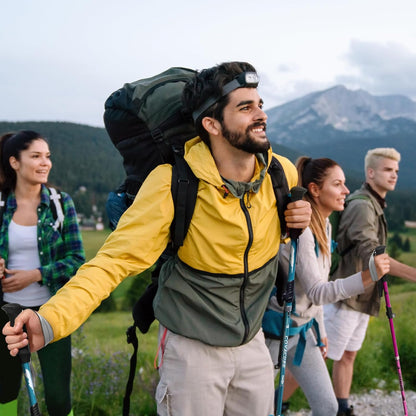 Ultra-Light Collapsible Trekking Poles 🏔️✨ | Aluminum Telescopic Hiking Sticks 🥾