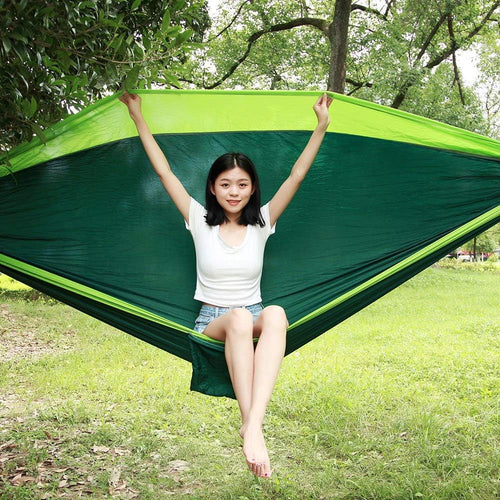 Outdoor Hammock 🪢 | Ultra-Light Backpacking Sleep Net 🌲✨